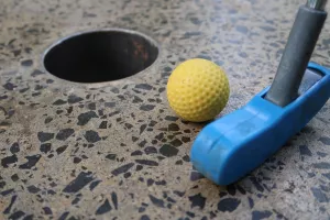 Challenge mini-golf