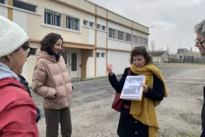Visite guidée de Montmorillon entre planches Rossignol et congés payés