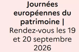 JOURNÉES EUROPÉENNES DU PATRIMOINE : LE PATRIMOINE EN JEU !