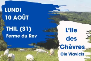 Théâtre dans les fermes à la ferme du Rev à Thil (31) le 10 août