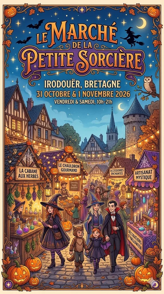 le marché de la petite sorcière