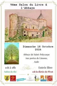9ème Salon du Livre à l'abbaye de Saint Polycarpe 